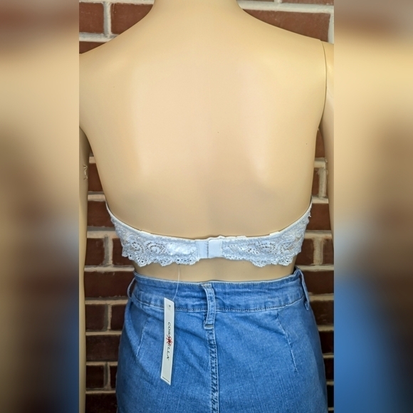 NWT Cosabella Thea Bandeau Bra Silver 36B - Picture 5 of 8